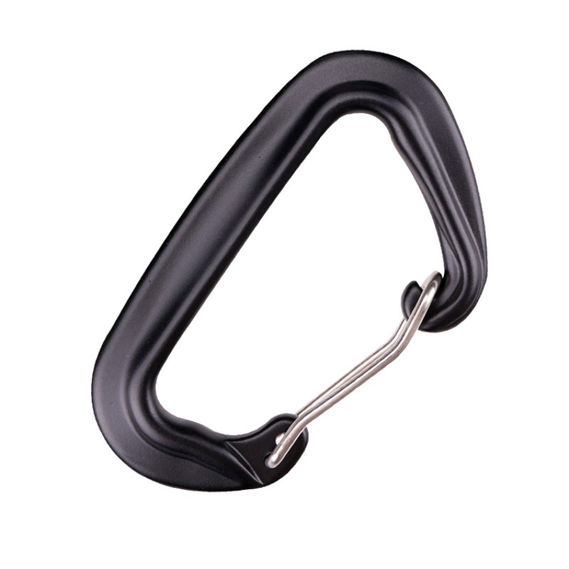 Carraig Hook Allamuigh dreapadóireachta campáil príomh-ghlas carabiner ilfheidhmeach carabiner carabiner trealamh gabhála tapaidh amuigh titim ghlas sábháilteachta glas promhadh poll cruach d-chruth búcla príomh-eitlíocht glas cóimhiotal alúmanaim